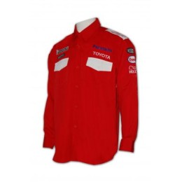 DS015 long sleeves uniform tailor made pockets logo printed uniform company hk hong kong DS015 long sleeves uniform tailor made pockets logo printed uniform company hk hong kong
